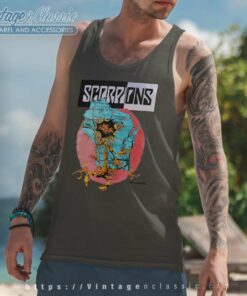 Scorpions 1991 Tour Tank Top Racerback