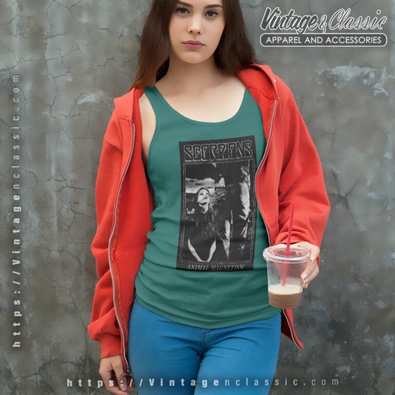 Scorpions Animal Magnetism Tank Top Racerback Scorpions Animal Magnetism Tank Top Racerback