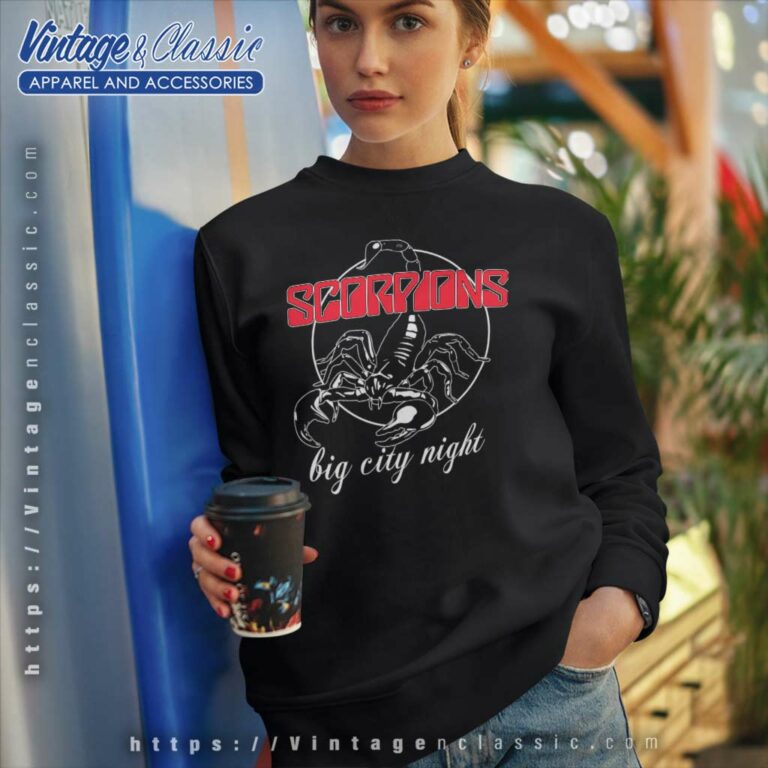Scorpions Big City Night Sweatshirt Scorpions Big City Night Sweatshirt