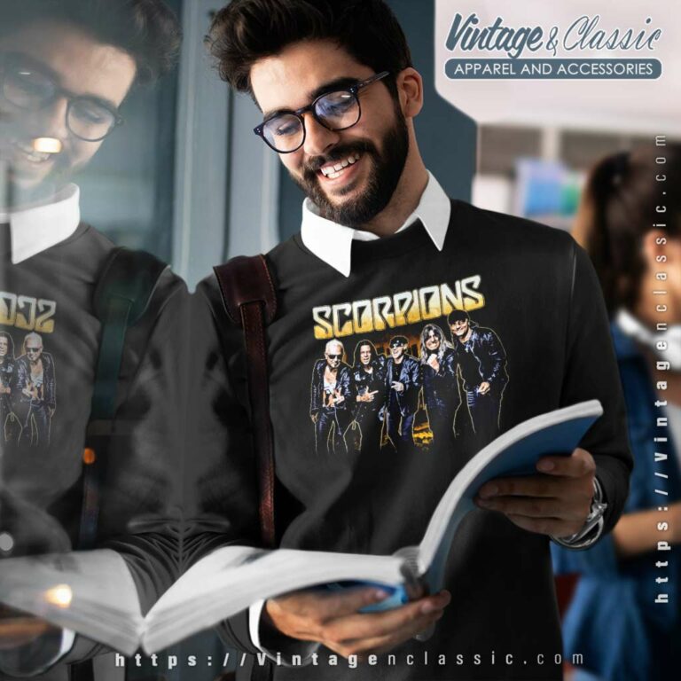 Scorpions City Pic Crazy Sweatshirt Scorpions City Pic Crazy Sweatshirt