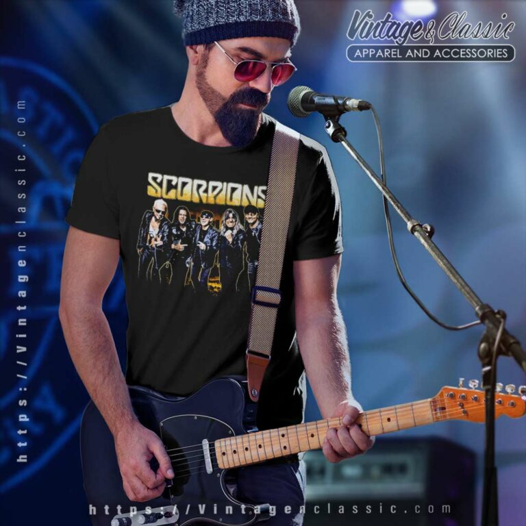 Scorpions City Pic Crazy T Shirt Scorpions City Pic Crazy T Shirt