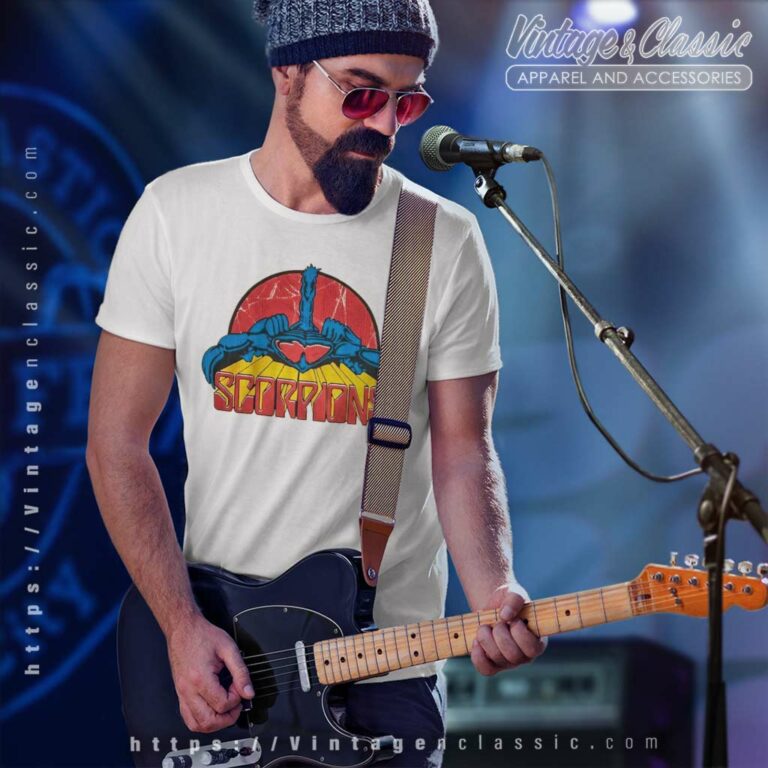 Scorpions Color Logo T Shirt Scorpions Color Logo T Shirt
