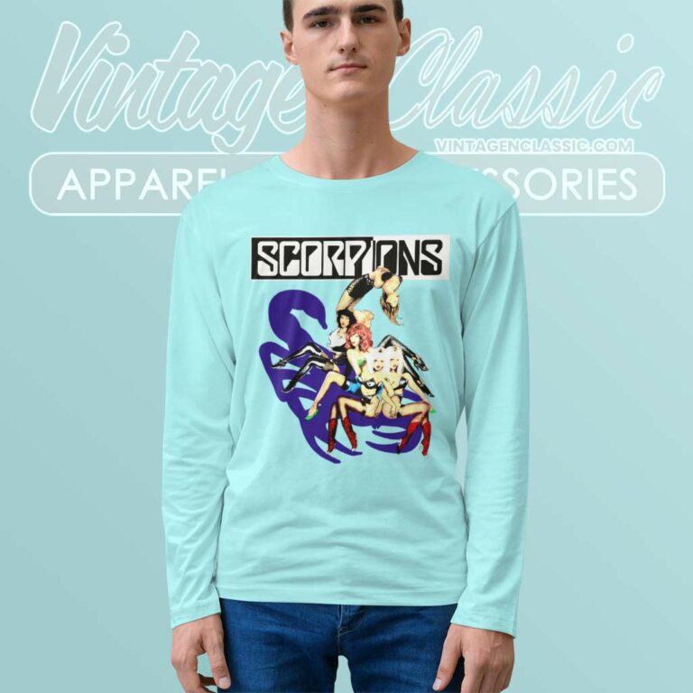Scorpions Concert 1990 Long Sleeve Tee Scorpions Concert 1990 Long Sleeve Tee
