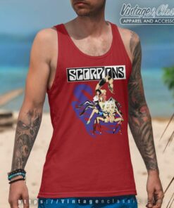 Scorpions Concert 1990 Tank Top Racerback