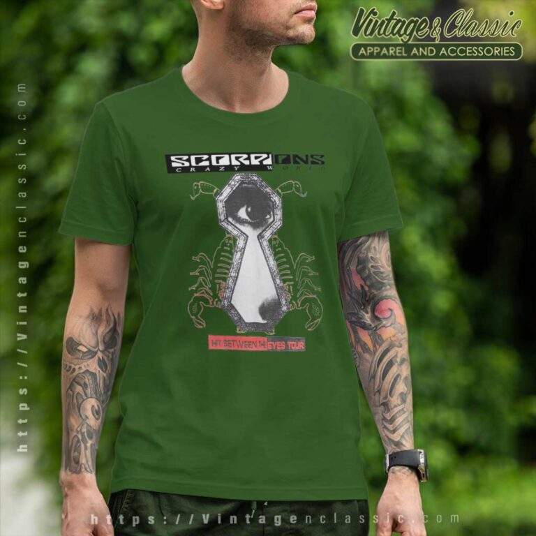 Scorpions Crazy World T Shirt Scorpions Crazy World T Shirt