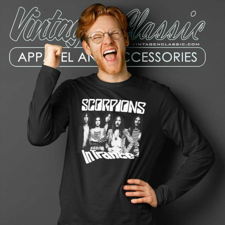 Scorpions In Trance Long Sleeve Tee Scorpions In Trance Long Sleeve Tee