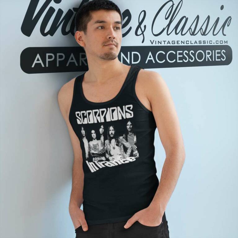 Scorpions In Trance Tank Top Racerback Scorpions In Trance Tank Top Racerback