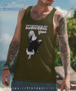 Scorpions In Trance Tank Top Racerback