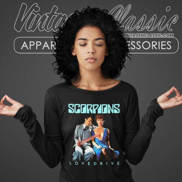 Scorpions Lovedrive Long Sleeve Tee Scorpions Lovedrive Long Sleeve Tee