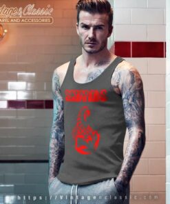 Scorpions Red Logo Tank Top Racerback