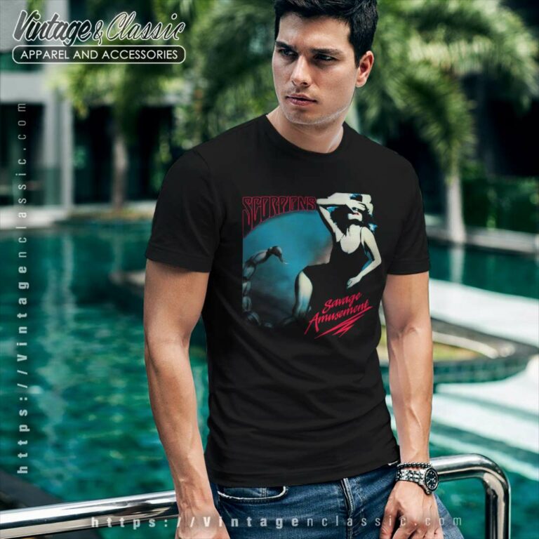 Scorpions Savage Amuset T Shirt Scorpions Savage Amuset T Shirt