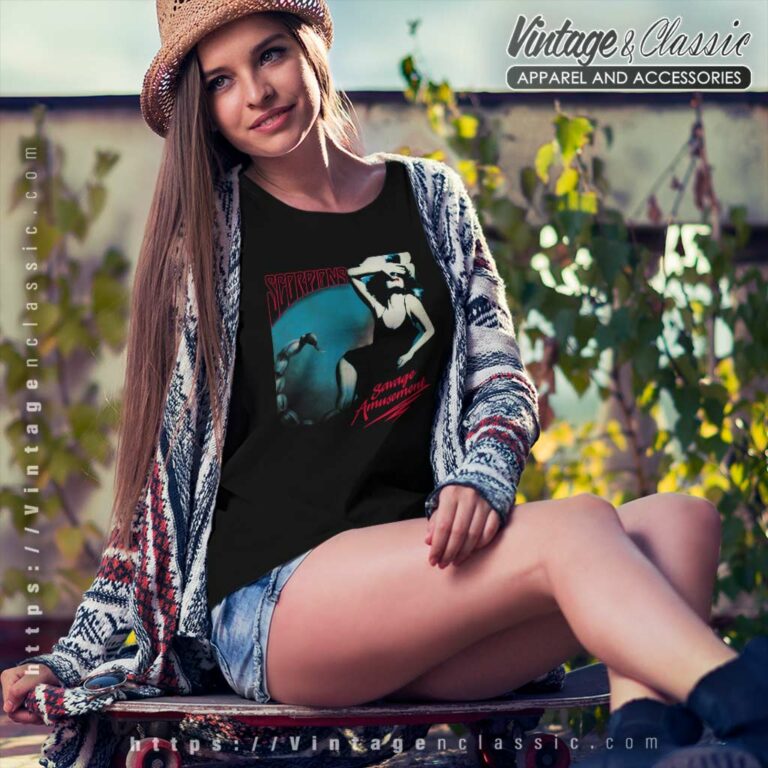 Scorpions Savage Amuset Women TShirt Scorpions Savage Amuset Women TShirt