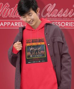 Scorpions Shirt 2024 Love At First Sting Tour At Etihad Yas Island In Abu Dhabi On May Hoodie