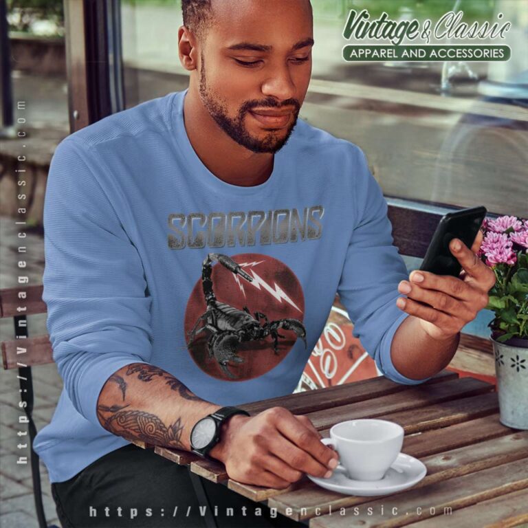 Scorpions Shirt 7 Jack Plug Black Sweatshirt Scorpions Shirt 7 Jack Plug Black Sweatshirt