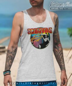 Scorpions Shirt Album Savage Amusement Tank Top Racerback