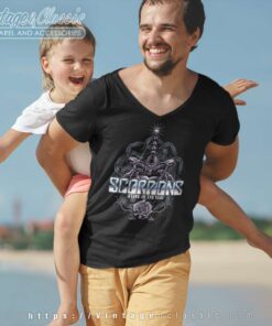 Scorpions Shirt Album Sting In The Tail V Neck TShirt