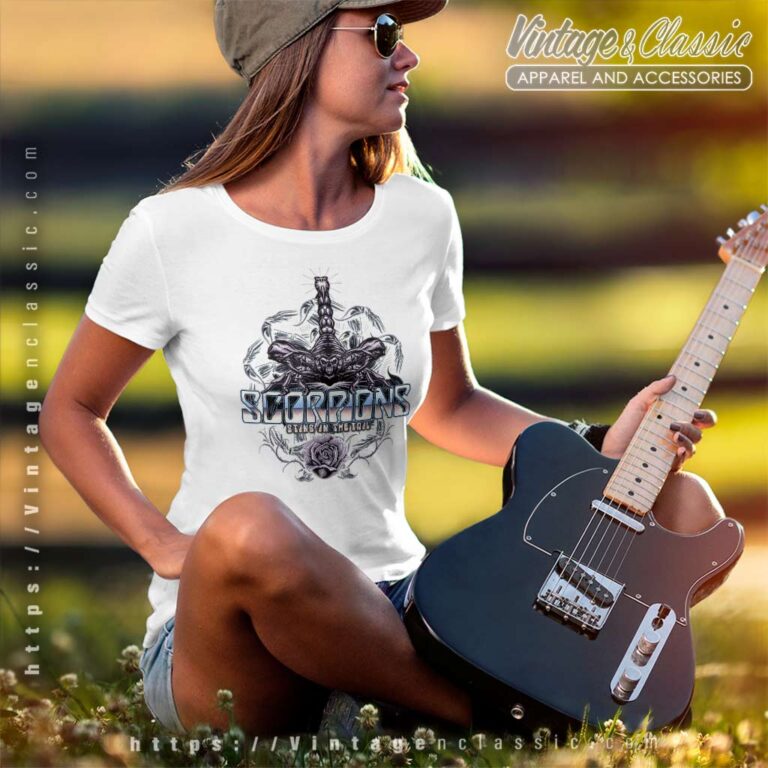 Scorpions Shirt Album Sting In The Tail Women TShirt Scorpions Shirt Album Sting In The Tail Women TShirt