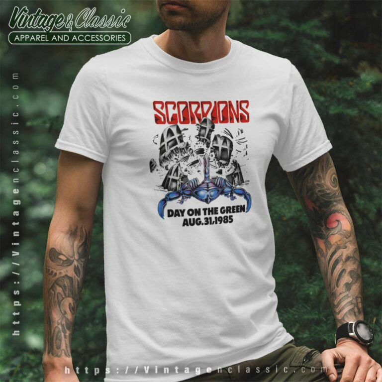 Scorpions Shirt Day On The Green T Shirt Scorpions Shirt Day On The Green T Shirt