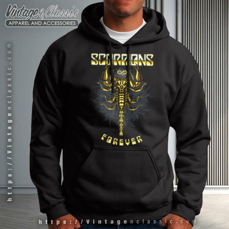Scorpions Shirt Forever Crazy Tour Hoodie Scorpions Shirt Forever Crazy Tour Hoodie