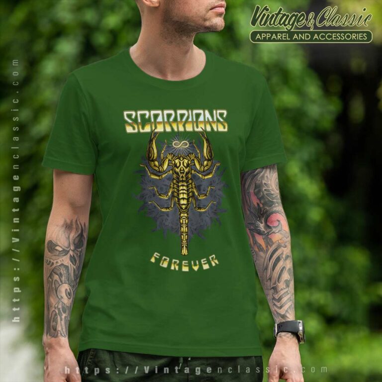 Scorpions Shirt Forever Crazy Tour T Shirt Scorpions Shirt Forever Crazy Tour T Shirt