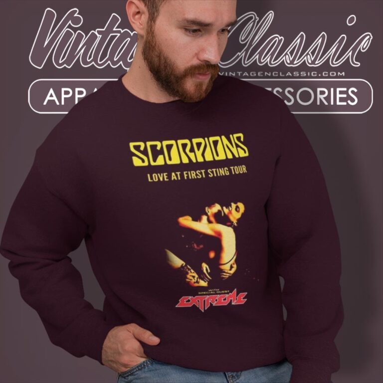 Scorpions Shirt Love At First Sting Tour 2024 Sweatshirt Scorpions Shirt Love At First Sting Tour 2024 Sweatshirt