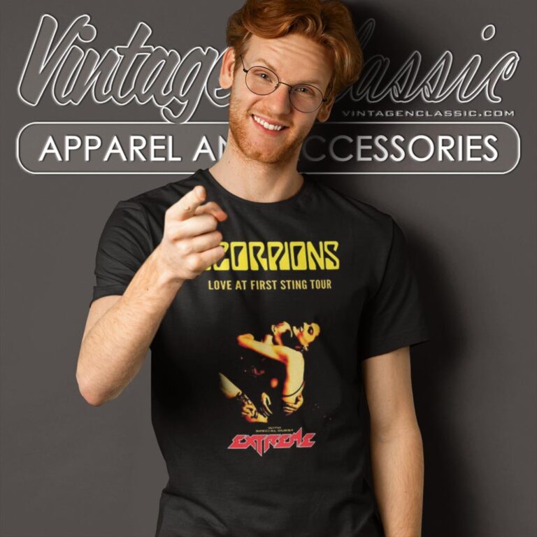 Scorpions Shirt Love At First Sting Tour 2024 T Shirt Scorpions Shirt Love At First Sting Tour 2024 T Shirt