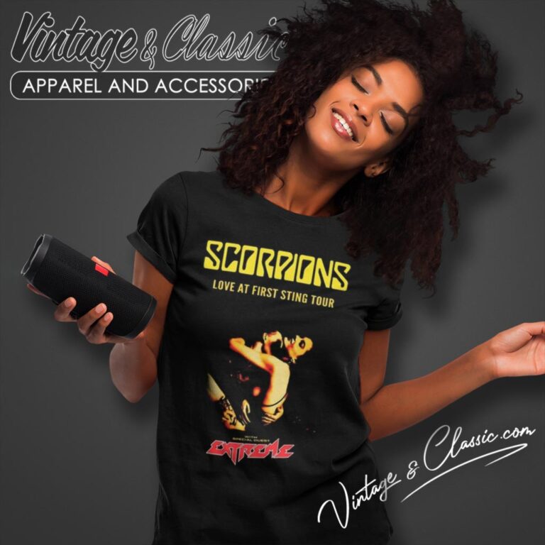 Scorpions Shirt Love At First Sting Tour 2024 Women T Shirt Scorpions Shirt Love At First Sting Tour 2024 Women T Shirt