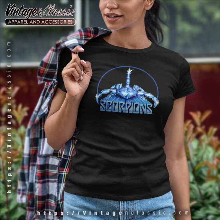 Scorpions Shirt Lovedrive 1979 Tour Women TShirt Scorpions Shirt Lovedrive 1979 Tour Women TShirt