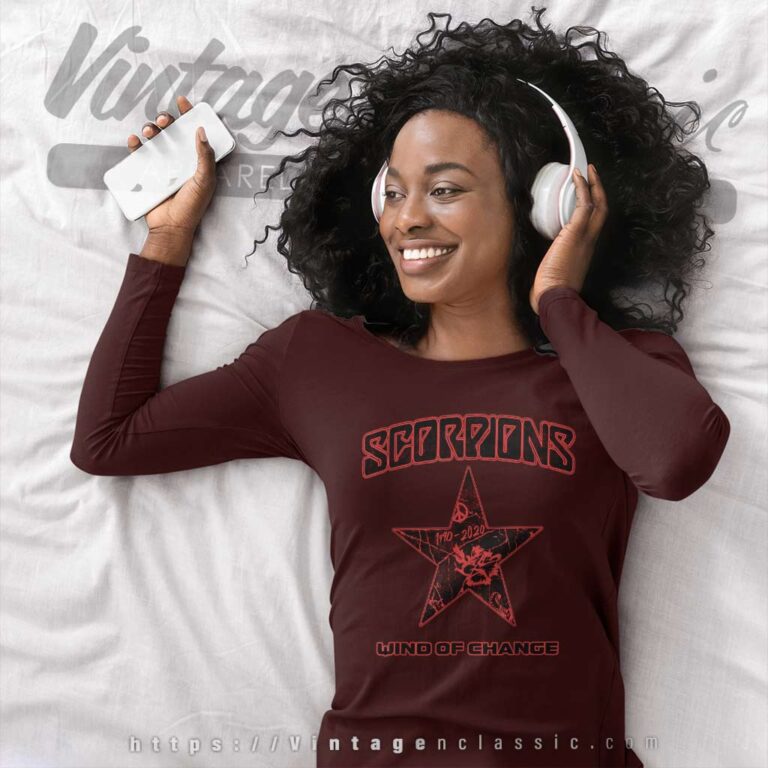 Scorpions Shirt Song Wind Of Change Long Sleeve Scorpions Shirt Song Wind Of Change Long Sleeve