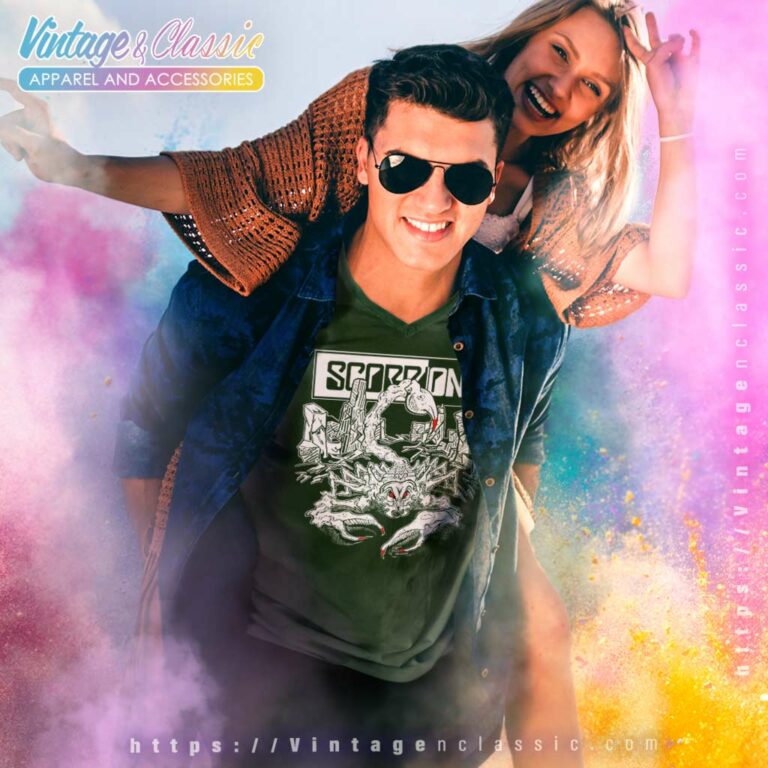 Scorpions Shirt Tease Me Please Me V Neck TShirt Scorpions Shirt Tease Me Please Me V Neck TShirt