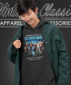 Scorpions Shirt Warsaw Rocks Festival 2024 Pge Narodowy Hoodie