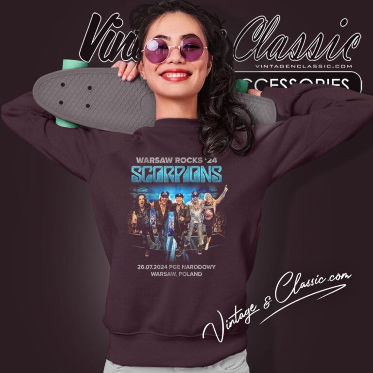 Scorpions Shirt Warsaw Rocks Festival 2024 Pge Narodowy Sweatshirt Scorpions Shirt Warsaw Rocks Festival 2024 Pge Narodowy Sweatshirt