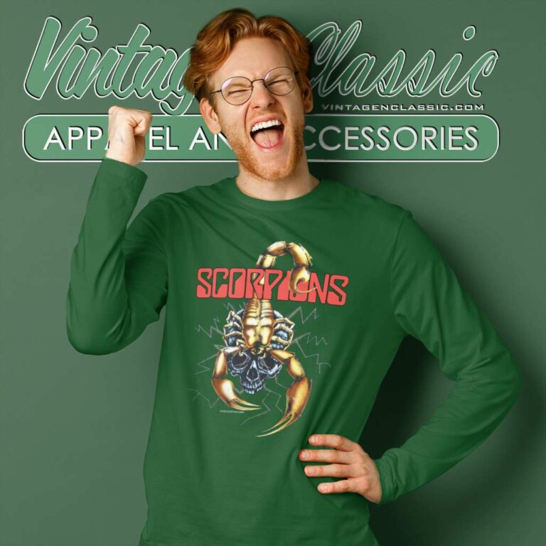 Scorpions Tour 1988 Long Sleeve Tee Scorpions Tour 1988 Long Sleeve Tee