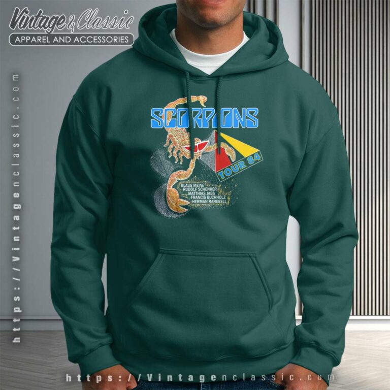 Scorpions Tour 84 Hoodie Scorpions Tour 84 Hoodie