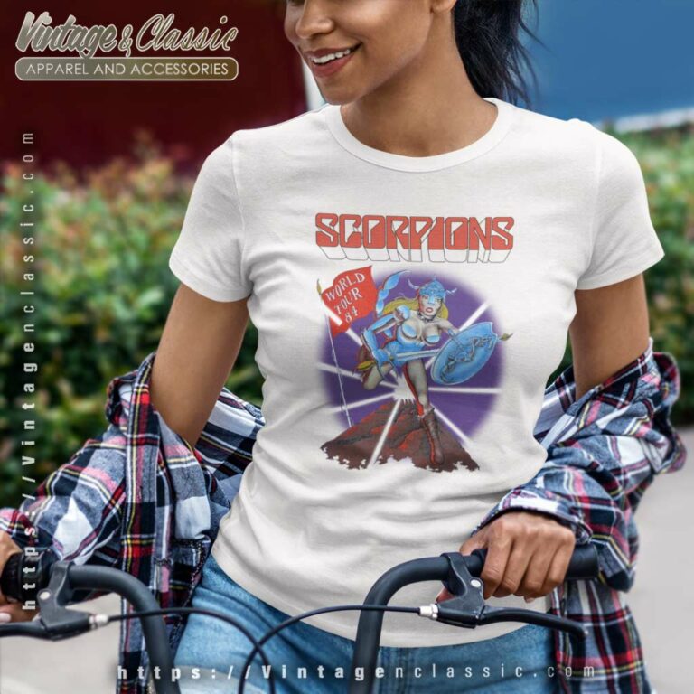 Scorpions World Tour 1984 Women TShirt Scorpions World Tour 1984 Women TShirt