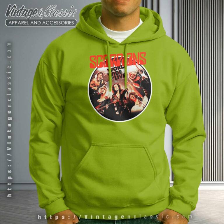 Scorpions World Wide Live Hoodie Scorpions World Wide Live Hoodie