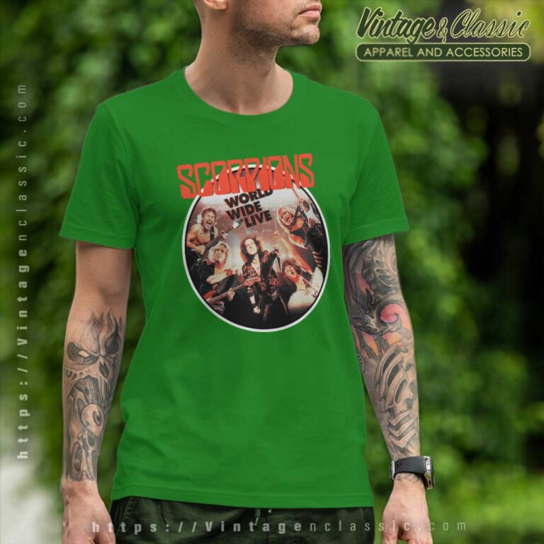 Scorpions World Wide Live T Shirt Scorpions World Wide Live T Shirt