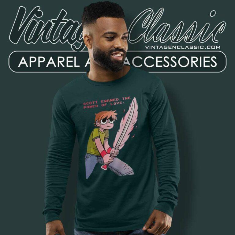 Scott Earned The Power Of Love Long Sleeve Tee Scott Earned The Power Of Love Long Sleeve Tee