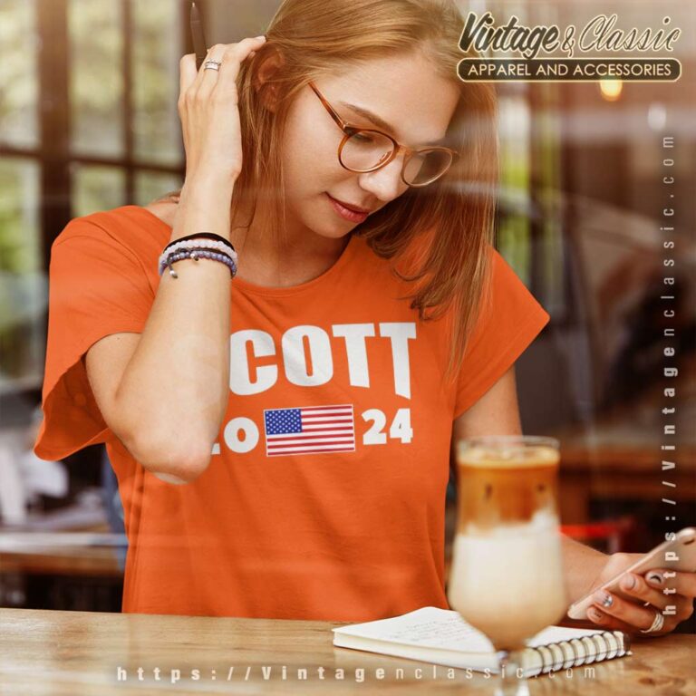 Scott For President America 2024 Women TShirt Scott For President America 2024 Women TShirt