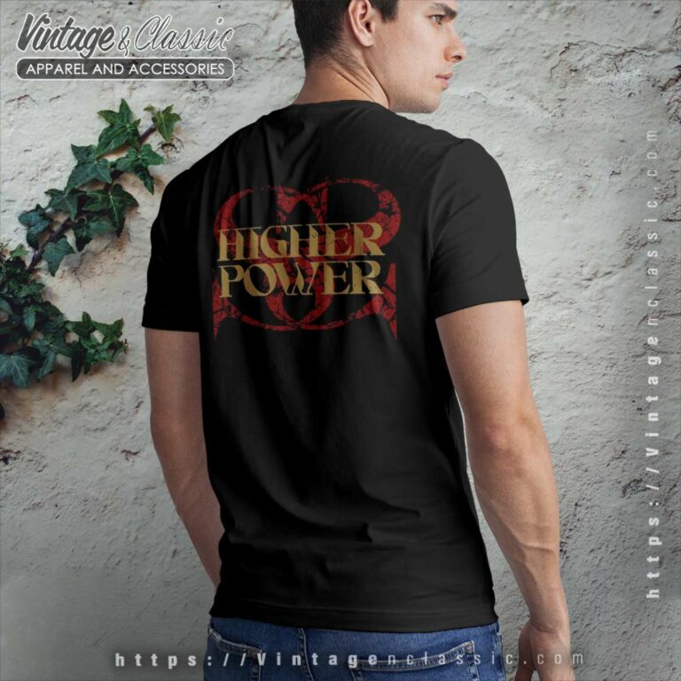 Scott Stapp Higher Power T Shirt Back Side Scott Stapp Higher Power T Shirt Back Side