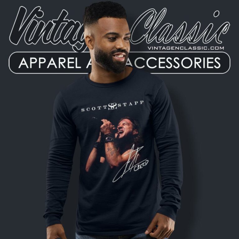 Scott Stapp Shirt Concert Gift For Fans Long Sleeve Tee Scott Stapp Shirt Concert Gift For Fans Long Sleeve Tee