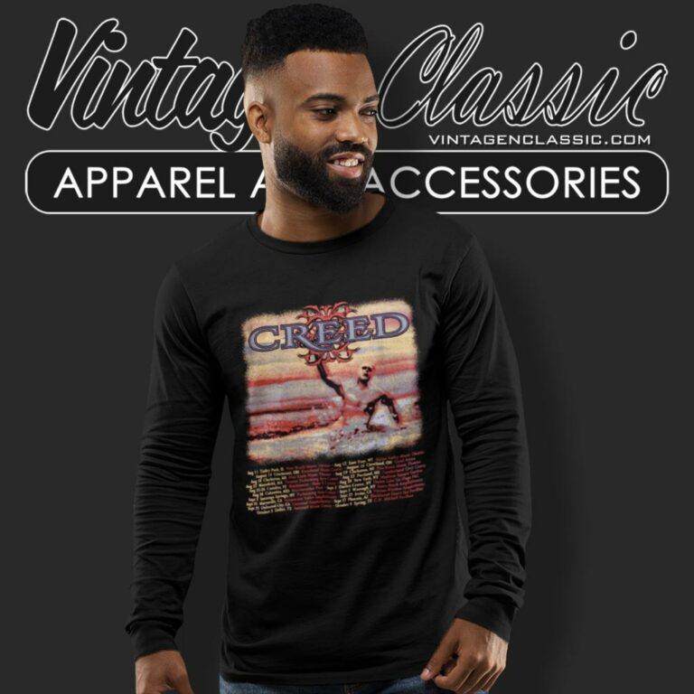 Scott Stapp Shirt Human Clay Long Sleeve Tee Scott Stapp Shirt Human Clay Long Sleeve Tee