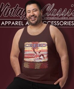 Scott Stapp Shirt Human Clay Tank Top Racerback