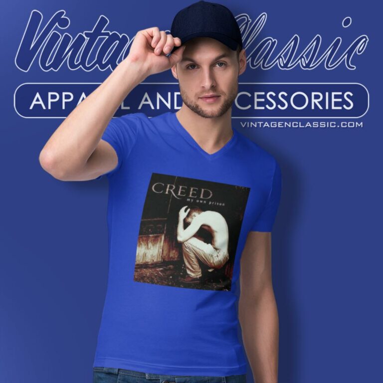 Scott Stapp Shirt My Own Prison V Neck TShirt Scott Stapp Shirt My Own Prison V Neck TShirt