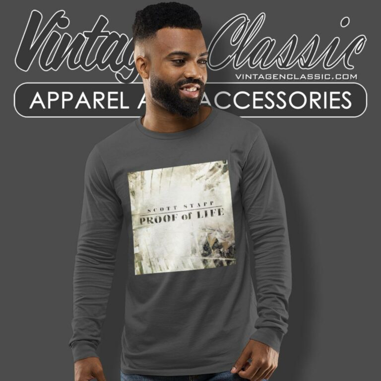 Scott Stapp Shirt Proof Of Life Long Sleeve Tee Scott Stapp Shirt Proof Of Life Long Sleeve Tee