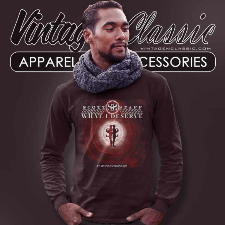 Scott Stapp Shirt What I Deserve Long Sleeve Tee Scott Stapp Shirt What I Deserve Long Sleeve Tee