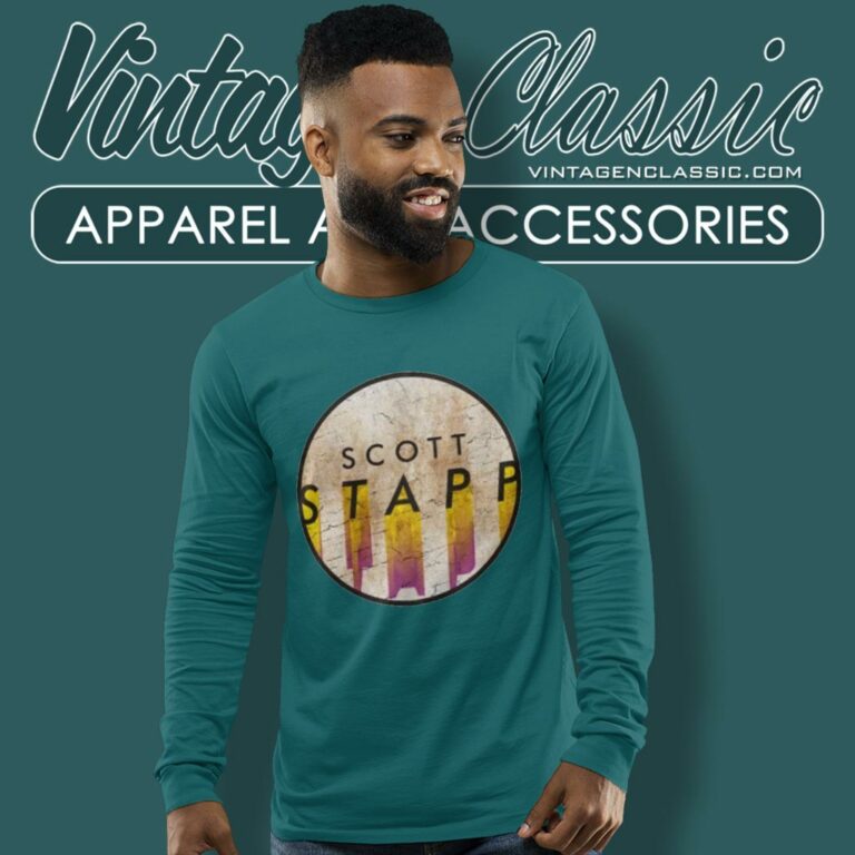 Scott Stapp Shirt Yellow Circle Long Sleeve Tee Scott Stapp Shirt Yellow Circle Long Sleeve Tee