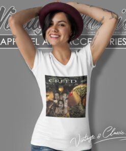 Scott Stapp Weathered V Neck TShirt