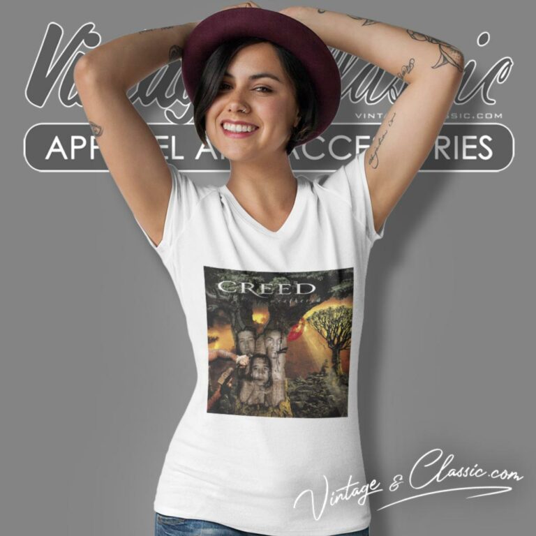 Scott Stapp Weathered V Neck TShirt Scott Stapp Weathered V Neck TShirt