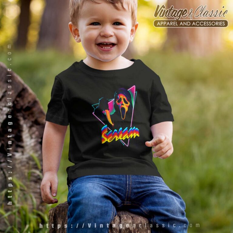 Scream Ghostface Shirt Ghost Face kids Shirt Scream Ghostface Shirt Ghost Face kids Shirt